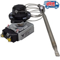 CC-1007 - Cooking Controls - Termostato milivolts  Universal 0-400°F rosca 1/4"